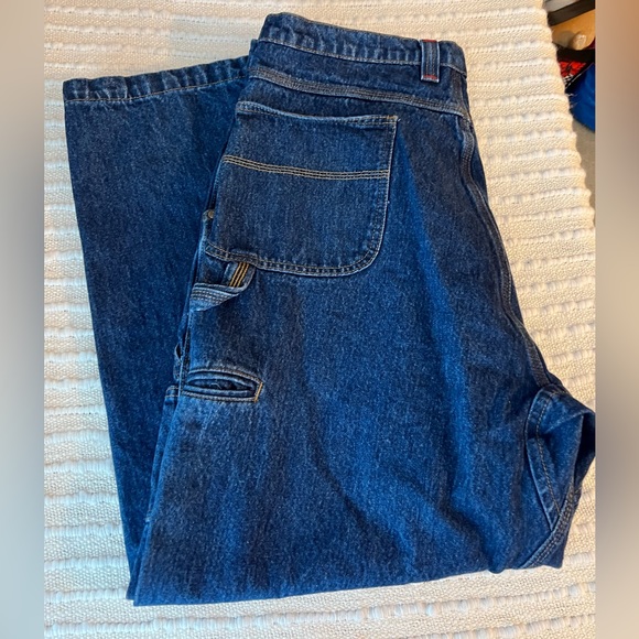 Men’s Craftsman Carpenter Utility Denim Jeans Size 44x30 - Picture 2 of 7